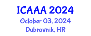 International Conference on Applied Aerodynamics and Aeromechanics (ICAAA) October 03, 2024 - Dubrovnik, Croatia