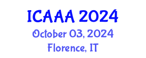 International Conference on Applied Aerodynamics and Aeromechanics (ICAAA) October 03, 2024 - Florence, Italy