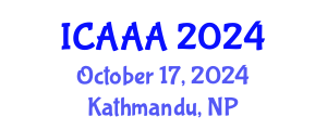 International Conference on Applied Aerodynamics and Aeromechanics (ICAAA) October 17, 2024 - Kathmandu, Nepal