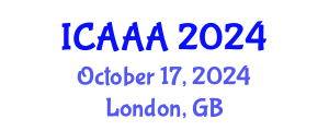 International Conference on Applied Aerodynamics and Aeromechanics (ICAAA) October 17, 2024 - London, United Kingdom