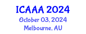 International Conference on Applied Aerodynamics and Aeromechanics (ICAAA) October 03, 2024 - Melbourne, Australia