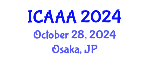 International Conference on Applied Aerodynamics and Aeromechanics (ICAAA) October 28, 2024 - Osaka, Japan