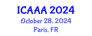 International Conference on Applied Aerodynamics and Aeromechanics (ICAAA) October 28, 2024 - Paris, France