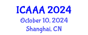 International Conference on Applied Aerodynamics and Aeromechanics (ICAAA) October 10, 2024 - Shanghai, China