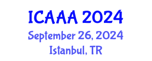 International Conference on Applied Aerodynamics and Aeromechanics (ICAAA) September 26, 2024 - Istanbul, Turkey