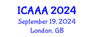 International Conference on Applied Aerodynamics and Aeromechanics (ICAAA) September 19, 2024 - London, United Kingdom