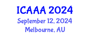 International Conference on Applied Aerodynamics and Aeromechanics (ICAAA) September 12, 2024 - Melbourne, Australia