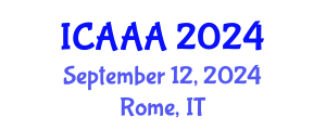 International Conference on Applied Aerodynamics and Aeromechanics (ICAAA) September 12, 2024 - Rome, Italy