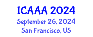International Conference on Applied Aerodynamics and Aeromechanics (ICAAA) September 26, 2024 - San Francisco, United States