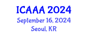 International Conference on Applied Aerodynamics and Aeromechanics (ICAAA) September 16, 2024 - Seoul, Republic of Korea