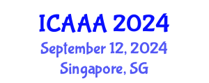 International Conference on Applied Aerodynamics and Aeromechanics (ICAAA) September 12, 2024 - Singapore, Singapore
