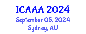 International Conference on Applied Aerodynamics and Aeromechanics (ICAAA) September 05, 2024 - Sydney, Australia