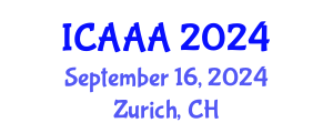 International Conference on Applied Aerodynamics and Aeromechanics (ICAAA) September 16, 2024 - Zurich, Switzerland