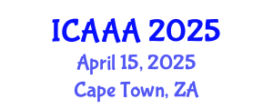 International Conference on Applied Aerodynamics and Aeromechanics (ICAAA) April 15, 2025 - Cape Town, South Africa