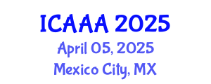 International Conference on Applied Aerodynamics and Aeromechanics (ICAAA) April 05, 2025 - Mexico City, Mexico