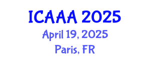 International Conference on Applied Aerodynamics and Aeromechanics (ICAAA) April 19, 2025 - Paris, France