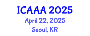 International Conference on Applied Aerodynamics and Aeromechanics (ICAAA) April 22, 2025 - Seoul, Republic of Korea