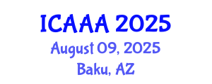 International Conference on Applied Aerodynamics and Aeromechanics (ICAAA) August 09, 2025 - Baku, Azerbaijan