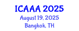 International Conference on Applied Aerodynamics and Aeromechanics (ICAAA) August 19, 2025 - Bangkok, Thailand