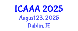 International Conference on Applied Aerodynamics and Aeromechanics (ICAAA) August 23, 2025 - Dublin, Ireland