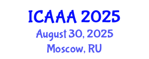 International Conference on Applied Aerodynamics and Aeromechanics (ICAAA) August 30, 2025 - Moscow, Russia