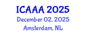 International Conference on Applied Aerodynamics and Aeromechanics (ICAAA) December 02, 2025 - Amsterdam, Netherlands