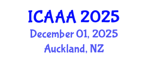 International Conference on Applied Aerodynamics and Aeromechanics (ICAAA) December 01, 2025 - Auckland, New Zealand