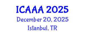 International Conference on Applied Aerodynamics and Aeromechanics (ICAAA) December 20, 2025 - Istanbul, Turkey