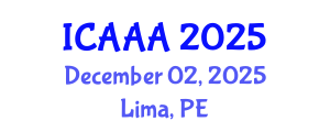 International Conference on Applied Aerodynamics and Aeromechanics (ICAAA) December 02, 2025 - Lima, Peru