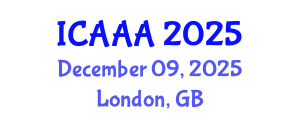 International Conference on Applied Aerodynamics and Aeromechanics (ICAAA) December 09, 2025 - London, United Kingdom