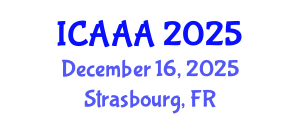 International Conference on Applied Aerodynamics and Aeromechanics (ICAAA) December 16, 2025 - Strasbourg, France