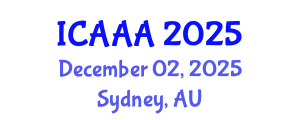 International Conference on Applied Aerodynamics and Aeromechanics (ICAAA) December 02, 2025 - Sydney, Australia