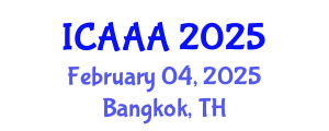 International Conference on Applied Aerodynamics and Aeromechanics (ICAAA) February 04, 2025 - Bangkok, Thailand