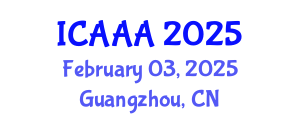 International Conference on Applied Aerodynamics and Aeromechanics (ICAAA) February 03, 2025 - Guangzhou, China