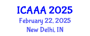International Conference on Applied Aerodynamics and Aeromechanics (ICAAA) February 22, 2025 - New Delhi, India
