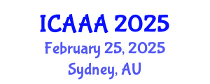 International Conference on Applied Aerodynamics and Aeromechanics (ICAAA) February 25, 2025 - Sydney, Australia