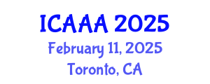 International Conference on Applied Aerodynamics and Aeromechanics (ICAAA) February 11, 2025 - Toronto, Canada