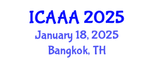 International Conference on Applied Aerodynamics and Aeromechanics (ICAAA) January 18, 2025 - Bangkok, Thailand