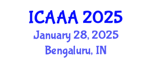 International Conference on Applied Aerodynamics and Aeromechanics (ICAAA) January 28, 2025 - Bengaluru, India