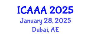 International Conference on Applied Aerodynamics and Aeromechanics (ICAAA) January 28, 2025 - Dubai, United Arab Emirates