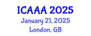 International Conference on Applied Aerodynamics and Aeromechanics (ICAAA) January 21, 2025 - London, United Kingdom