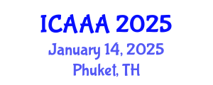 International Conference on Applied Aerodynamics and Aeromechanics (ICAAA) January 14, 2025 - Phuket, Thailand