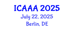 International Conference on Applied Aerodynamics and Aeromechanics (ICAAA) July 22, 2025 - Berlin, Germany