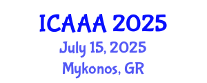 International Conference on Applied Aerodynamics and Aeromechanics (ICAAA) July 15, 2025 - Mykonos, Greece