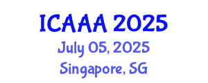 International Conference on Applied Aerodynamics and Aeromechanics (ICAAA) July 05, 2025 - Singapore, Singapore