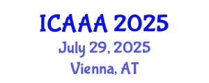 International Conference on Applied Aerodynamics and Aeromechanics (ICAAA) July 29, 2025 - Vienna, Austria
