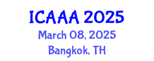 International Conference on Applied Aerodynamics and Aeromechanics (ICAAA) March 08, 2025 - Bangkok, Thailand
