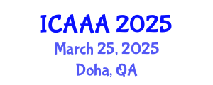 International Conference on Applied Aerodynamics and Aeromechanics (ICAAA) March 25, 2025 - Doha, Qatar