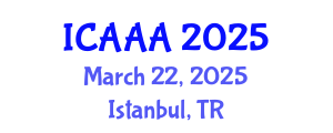 International Conference on Applied Aerodynamics and Aeromechanics (ICAAA) March 22, 2025 - Istanbul, Turkey