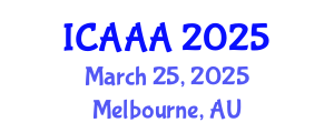 International Conference on Applied Aerodynamics and Aeromechanics (ICAAA) March 25, 2025 - Melbourne, Australia